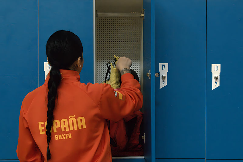 La campeona de España de boxeo Nayara Arroyo