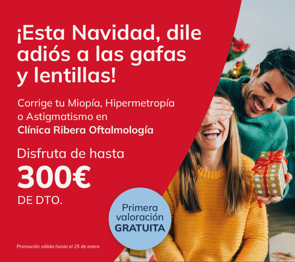 ¡Esta Navidad, dile adiós a las gafas y lentillas!